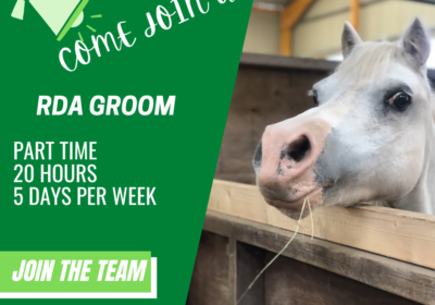 Come Join The Team! Part-time Groom Required